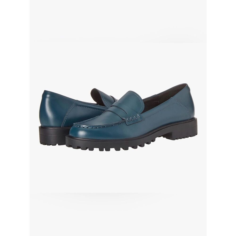 Amazon Essentials Women's Constructed Loafer dark turquoise 5.5